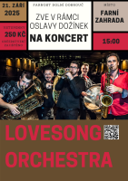 Koncert Lovesong Orchestra 21.9.